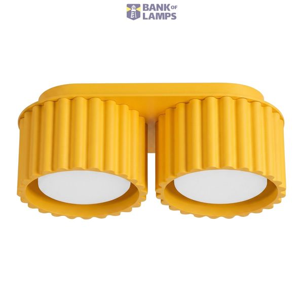 Ceiling lamp AURA 2 yellow Gx53 image 2