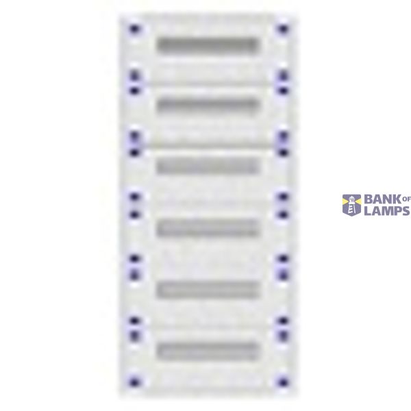 Distribution board insert KVN 60mm, 2-24K, 6-rows image 2