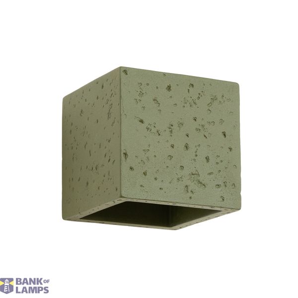 Wall lamp QUAD concrete olive green image 2