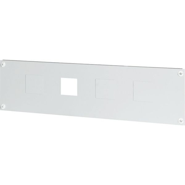BPZ-FP-800/200-45 Front plate for HxW=200x800mm, with 45 mm device cutout image 5