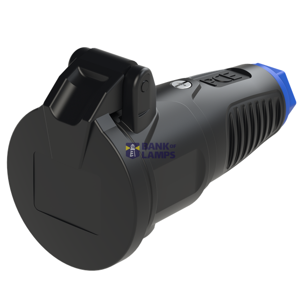 Rubber socket 16A 230V IP54 image 2