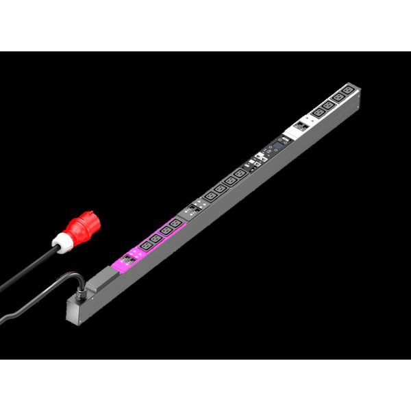PDU metered, 32 A/400 V, 3~, 12 x C19 image 1