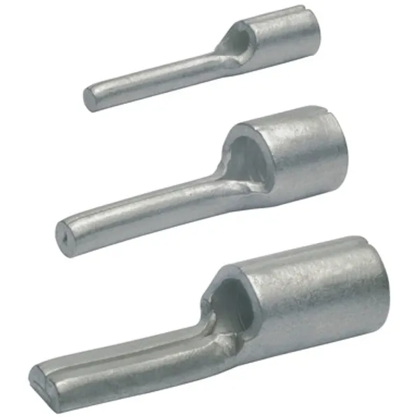 Uninsulated pin cable lug, 16 mm², 5.4 mm, metal, ST1717 image 1
