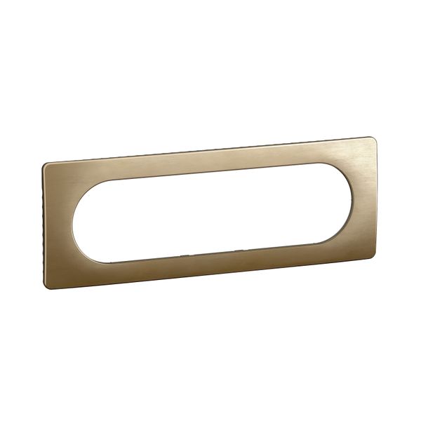 PLATE 3G LARGE SATIN BRONZE image 5