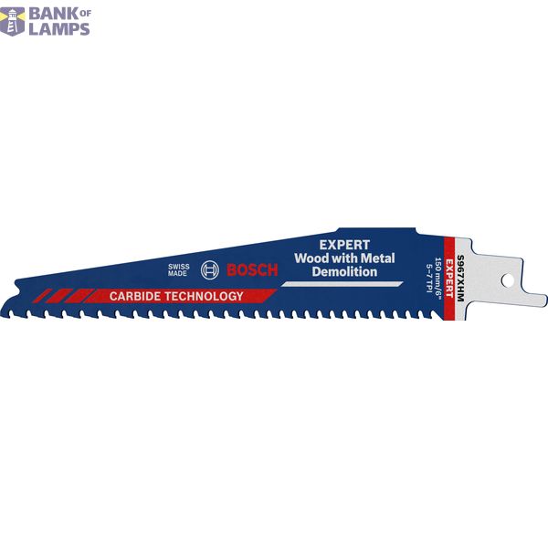 EXPERT Wood with Metal Demolition S967XHM Reciprocating Saw Blade 1-pc image 1