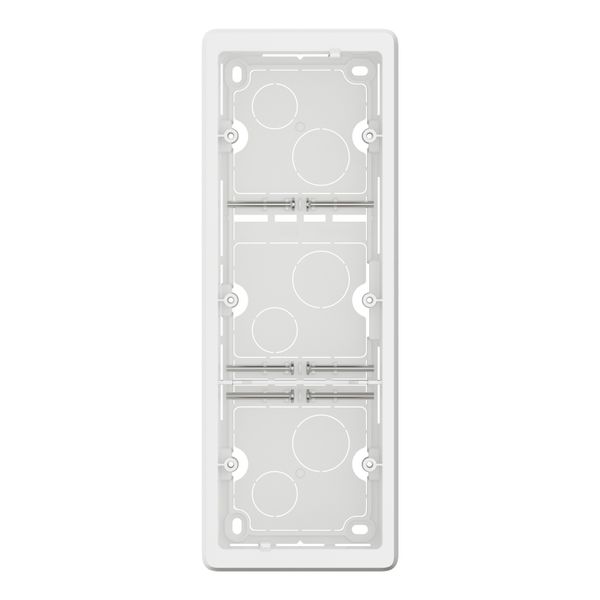 SURFACE MOUNTING BOX 3 GANG WHITE image 5