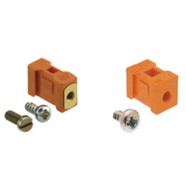 PCB plug-in connector, Accessories, Mounting block, black, Number of poles: 0 image 4