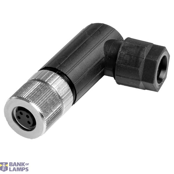 Round plug (field customisable), M8, A, PUSH IN, Number of poles: 4, I image 1