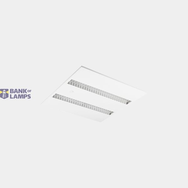 Ceiling fixture Finelight Square 35W LED neutral-white 4000K CRI 80 DALI D4i White IP20 3452lm image 1