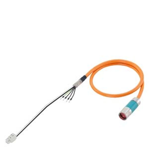power cable, pre-assembled type: 6FX5002-5DA30 4x 1.5+(2x1.5) C, Connector Sz.…6FX5002-5DA30-1AG0 image 1