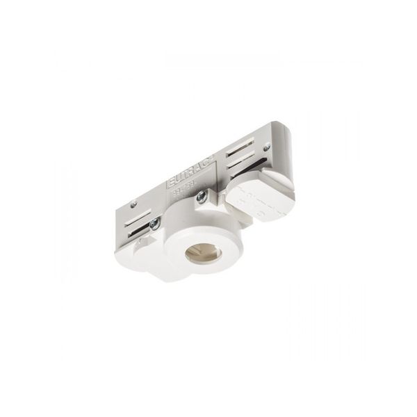 EUTRAC pendant adapter for 3-circuit tracks white 230V image 1