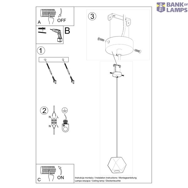 HANGING LAMP WOODY NATURAL WOOD GU10 1X40W IP20 image 4