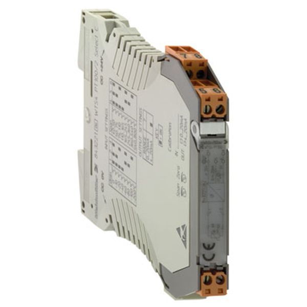 RTD transformer, PT100, 2-/3-/4-wire connection technology, Configurable, Input : Temperature, PT100 (4- wire), Output : 0-10 V image 2