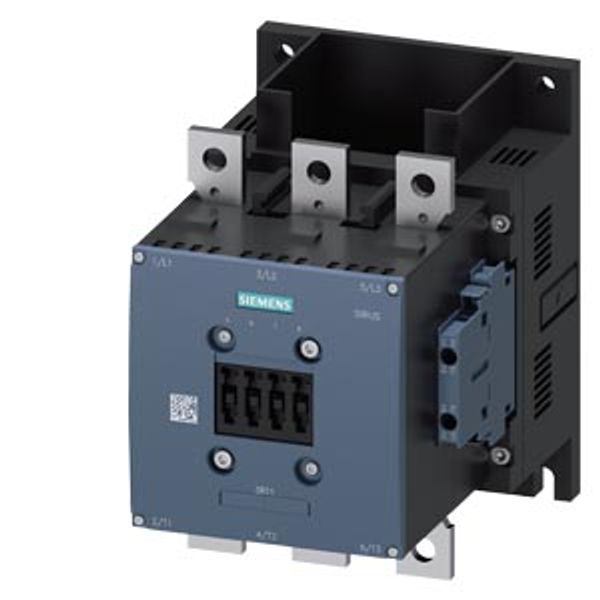 power contactor, AC-3e/AC-3 265 A, 132 kW / 400 V without operating mechanism 3-pole, auxiliary image 2