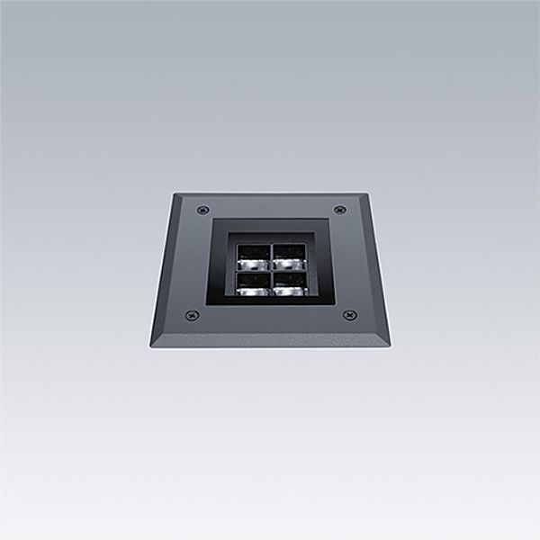 AXYL OPERA M WO 4L 930 NB RD ANT - LED floor recessed luminaire image 1