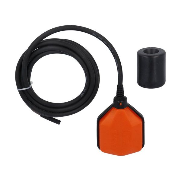 Float switch for grey water, Neoprene cable, 3mt long image 1