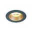 BLACK GU10 10W BRASS REFLECTOR DARK LIGHT thumbnail 2