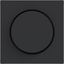 Rotary dimmer cover, A.x/C.x, matte night black thumbnail 1