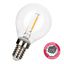 LED Filament Safe G45 E14 1W 2700K PC Clear thumbnail 2