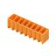 PCB plug-in connector, male header, closed side, THT solder connection, 3.81 mm, Number of poles: 20, 180°, Solder pin length (l): 3.2 mm, tinned, orange, Box thumbnail 3