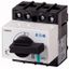 DMM-40/1 Switch-disconnector, DMM, 40 A, 3P + N (solid), With black rotary handle and drive shaft, Vertical connection thumbnail 1