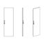 Sheet steel door right for 2 door enclosures H=2000 W=500 mm thumbnail 1