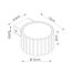 Wall lamp AURA ultramarine Gx53 thumbnail 5
