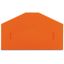 Separator plate 2.5 mm thick oversized orange thumbnail 1
