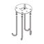 AMON FLANGE PLATE + ANCHORS thumbnail 1
