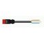 pre-assembled connecting cable;Eca;Plug/open-ended;red thumbnail 2