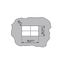 Feedthrough terminal block;lever;Plate thickness: 3 mm;gray thumbnail 3