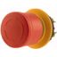 M22-PVT30 Emergency stop/emergency switching off pushbutton, RMQ-Titan, Mushroom-shaped, 30 mm, Non-illuminated, Turn-to-release function, Red, yellow thumbnail 4