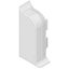 SLK END PIECE LEFT 20X50 RAL9001 thumbnail 1