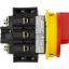 P3-63/EA/SVB/2HI11 Main switch, P3, 63 A, flush mounting, 3 pole, 2 N/O, 2 N/C, Emergency switching off function, With red rotary handle and yellow locking ring thumbnail 10