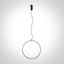 BLACK RING 40cm 20W WW IP20 230V DIMMABLE thumbnail 1