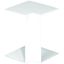 INSIDE ANGLE FOR 90X65 MODULAR TRUNKING WHITE thumbnail 2