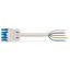 pre-assembled connecting cable;Eca;Socket/open-ended;blue thumbnail 3