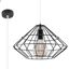 HANGING LAMP UMBERTO BLACK E27 1X60W IP20 thumbnail 2