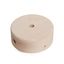 Kit Mini wooden cylindrical rose with 1 central hole and 2 lateral holes thumbnail 2
