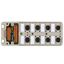 Hood distributor lower part, IDC, M12, 30 V, A-coded, LED: Yes, LED initiator: Yes, Wiring type: PNP thumbnail 1