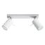 CEILING LAMP RING 2 WHITE GU10 2X40W IP20 thumbnail 1