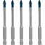 EXPERT HEX-9 HardCeramic Drill Bit Roof Tile Set 5 mm 5-pc thumbnail 1