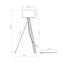 Floor lamp NATT navy thumbnail 10