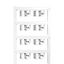 SlimFix Clip, Conductor and cable markers, 3.5 - 7 mm, 12 x 12.5 mm, white thumbnail 1