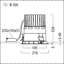 PANOS INF R200 85W 930 LDO FL-FAL WH - LED ceiling-recessed luminaire thumbnail 3