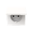 Socket with earthing pin with hinged cover Safety+ thumbnail 1