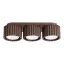 Ceiling lamp AURA 3 brown Gx53 thumbnail 1