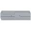 End and intermediate plate 2.5 mm thick gray thumbnail 2