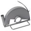 Cutting guide with dust extraction outlet 300 mm thumbnail 1