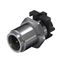 Built-in plugs, M12, Mounting thread: M 12, Number of poles: 5, Strand / cable length: thumbnail 1